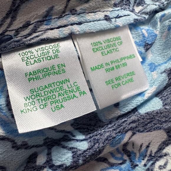 Lilly Pulitzer Ameilia Low Tide Bouquet Engineered Woven Dress Navy Size 4 NWT - Picture 11 of 13